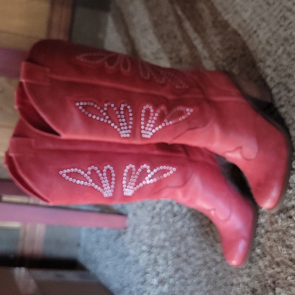 Jessica SimpsonChili Pepper Red/Pink Js-caralee Boots/Booties